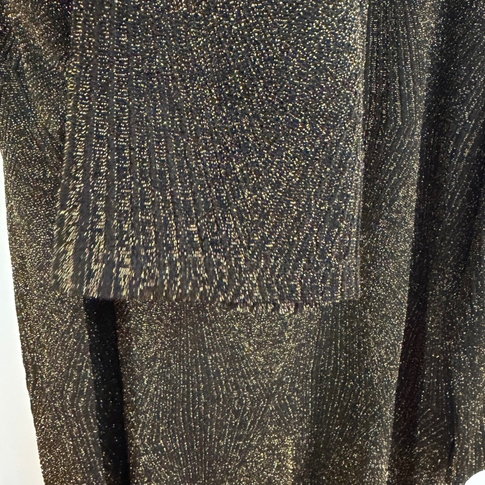 Karen Kane‎ On The Town Turtle Neck Metallic Knit Top 2X NWT Quiet Luxury - Picture 6 of 9